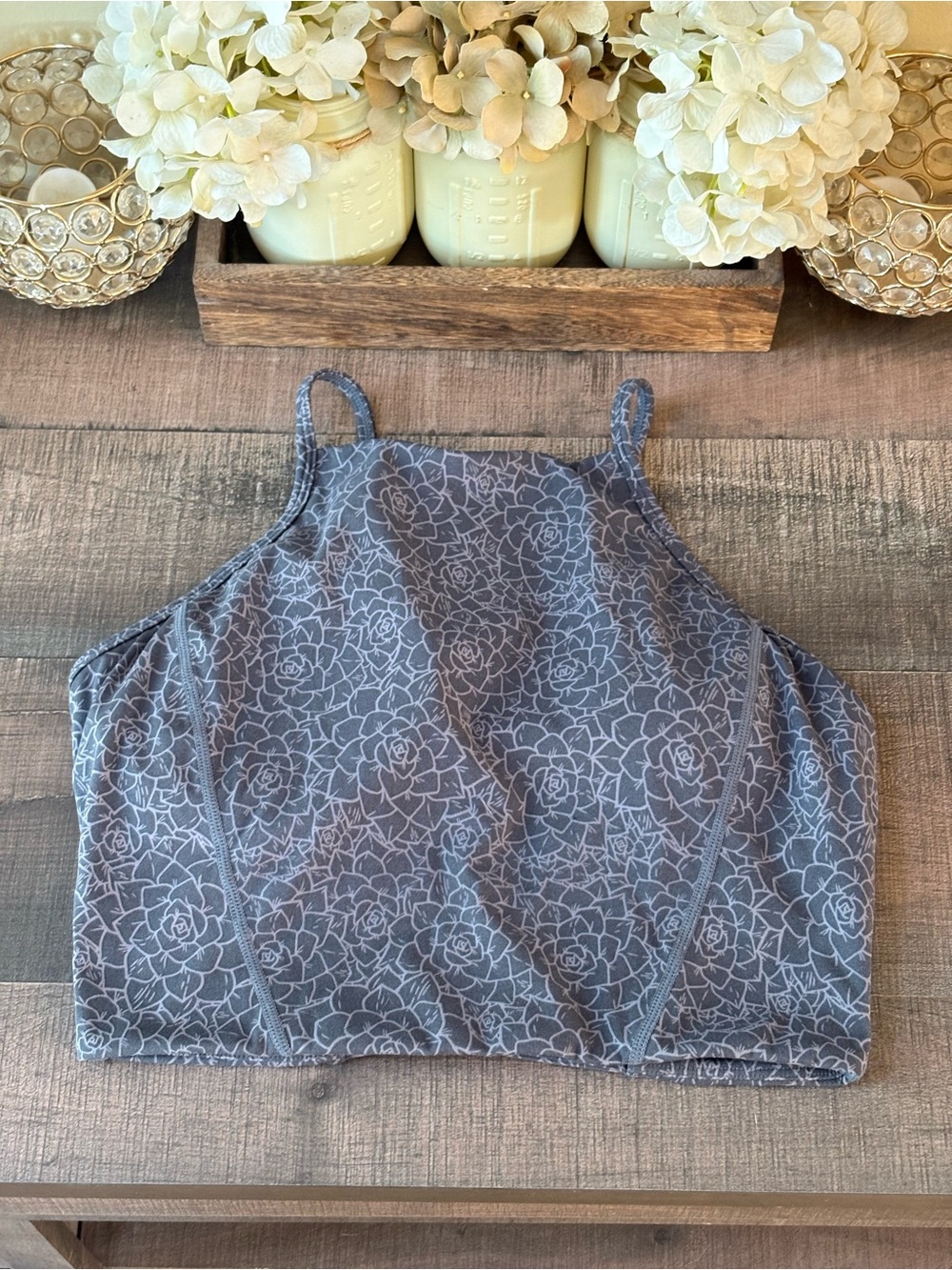 Buffbunny Collection Ivy Crop Top Eden Print